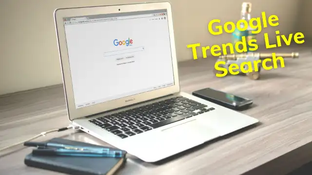 Google Trends Live Search