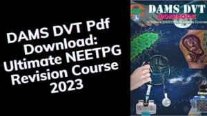 DAMS DVT Pdf Download