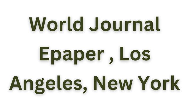 World Journal Epaper