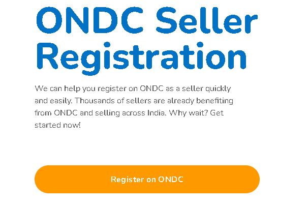 Ondc Seller Registration