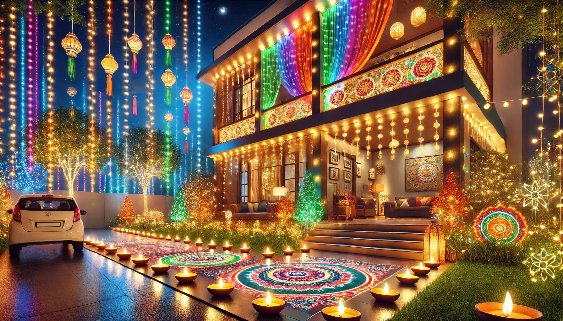 Diwali Lights for Home Outdoor