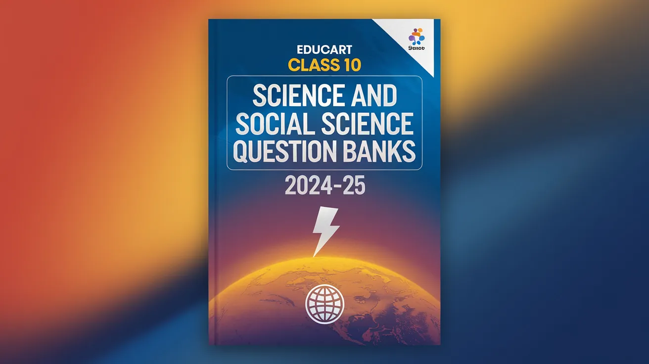 Educart Class 10 Science and Social Science Question Banks 2024-25